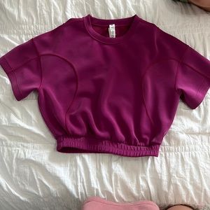 LuluLemon Athletica Softstream Gathered T-Shirt